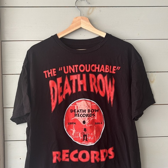 Death Row Records “The Untouchable” Graphic Tee – Size XL – Black - Picture 3 of 6